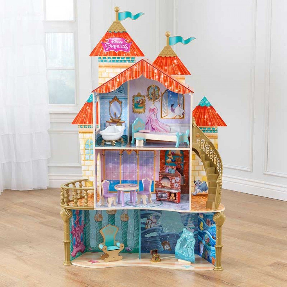 ariel land to sea castle dollhouse